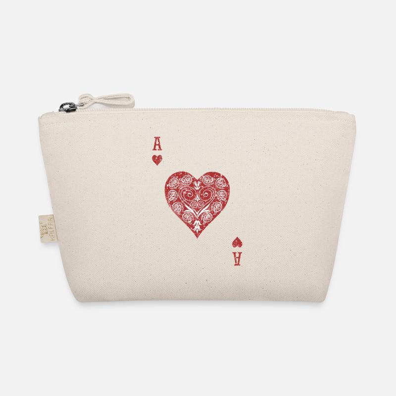 Herz-Ass ❤️ Bio-Täschchen