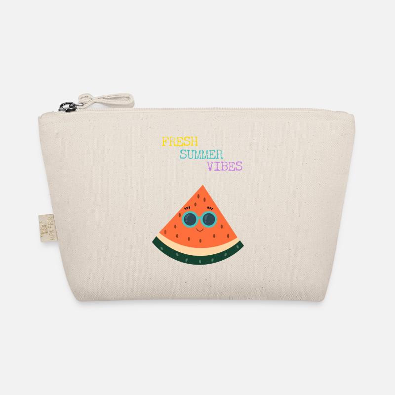 Funny Melon - Fresh Summer Vibes - Geschenkidee Bio-Täschchen