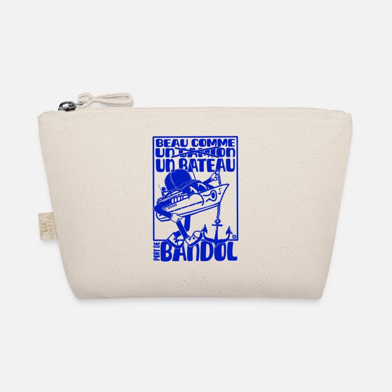 Retro Mittelmeer Bandol Boot Maskottchen Bio-Täschchen
