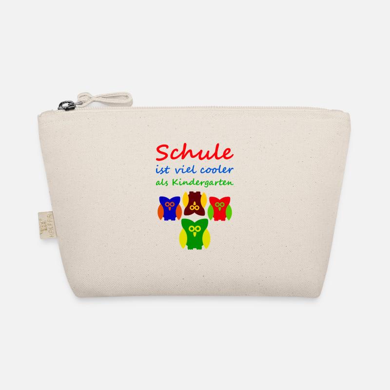 Schule ist viel cooler als Kindergarten Bio-Täschchen
