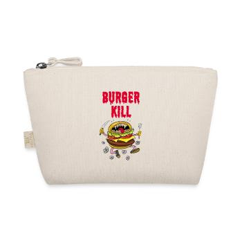 Wenn der Burger hungrig ist - Bio-Täschchen - Natur - Vorne