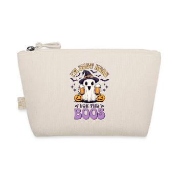 Je suis juste là pour les huées Bière fantôme d’Halloween - Trousse biologique - nature - Devant