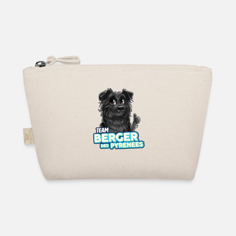 TEAM Pyrenäenschäferhund - Schwarz Bio-Täschchen