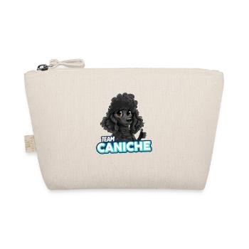 TEAM Poodle - Black - Organic Pouch - nature - Front