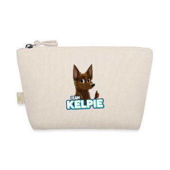 TEAM Kelpie - Chocolate - Organic Pouch - nature - Front