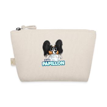 TEAM Butterfly - Black & Tan - Organic Pouch - nature - Front