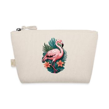 Flamingo - Organic Pouch - nature - Front