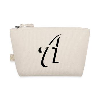 Letter A, name, the letter A - Organic Pouch - nature - Front
