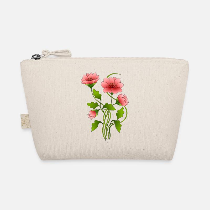 Blumen - Bio-Täschchen - Natur