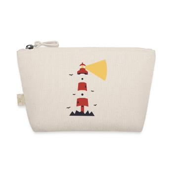 Lighthouse - Holiday Sea Island - Organic Pouch - nature - Front