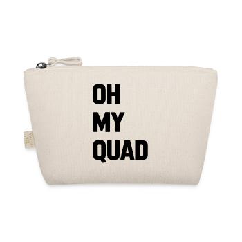 Oh My Quad Funny Gym Lover Citation - Trousse biologique - nature - Devant