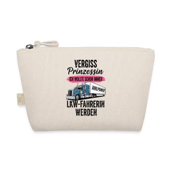 Truck Driver: Forget Princess - Organic Pouch - nature - Front