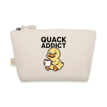Chill Quack Coffee Club Design - Bio-Täschchen - Natur - Vorne
