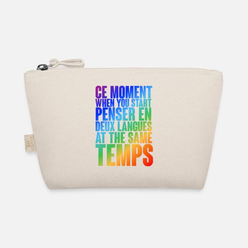 Motif de pensée multilingue en dégradé de couleurs Trousse biologique
