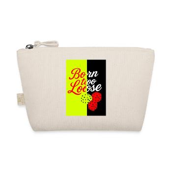 Dice and Quotes Design - Organic Pouch - nature - Front