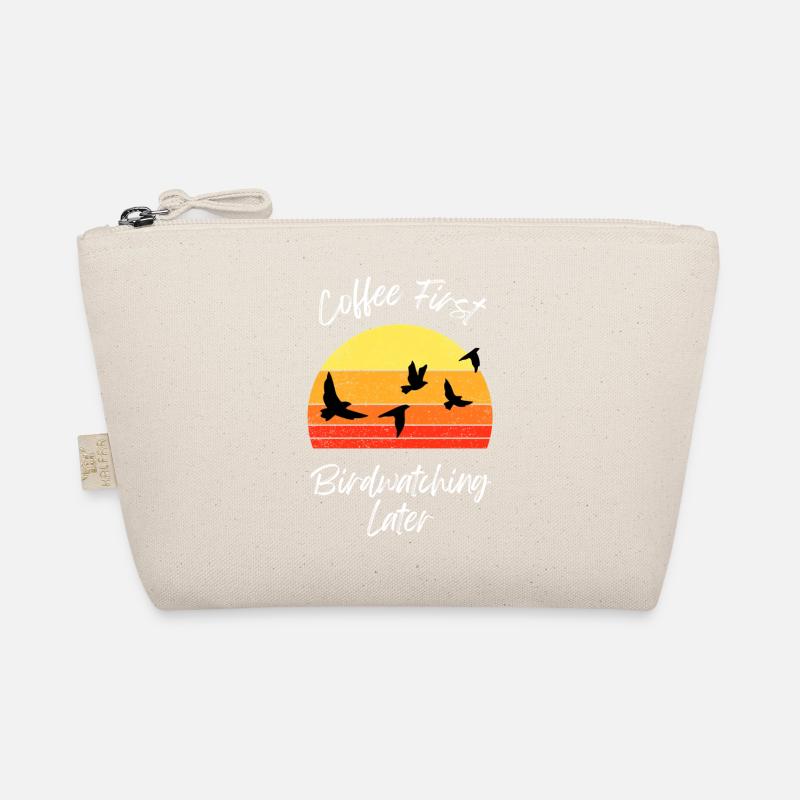 Sunset Birdwatching Scene Organic Pouch
