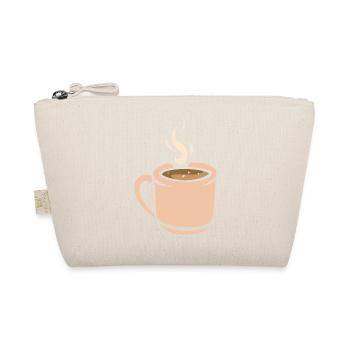 Coffee cup illustration - Organic Pouch - nature - Front