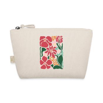 Good Mood Flowers - Red - Organic Pouch - nature - Front