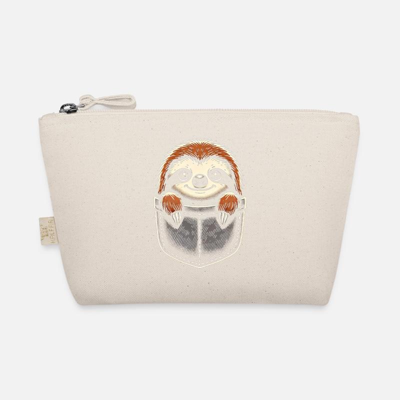 Lazy Sloth Lover, Sloths, Sloth Organic Pouch