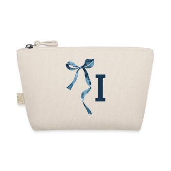 Monogramme i idée cadeau  - Trousse biologique - nature - Devant