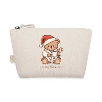 Cozy Teddy Xmas – Mode vacances : Activé - Trousse biologique - nature - Devant