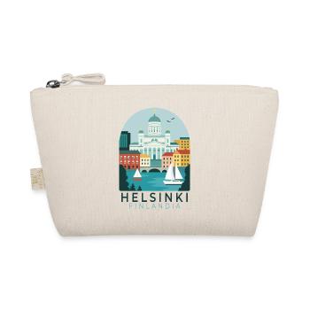 Helsinki Kathedrale Finnland Skyline Illustration - Bio-Täschchen - Natur - Vorne