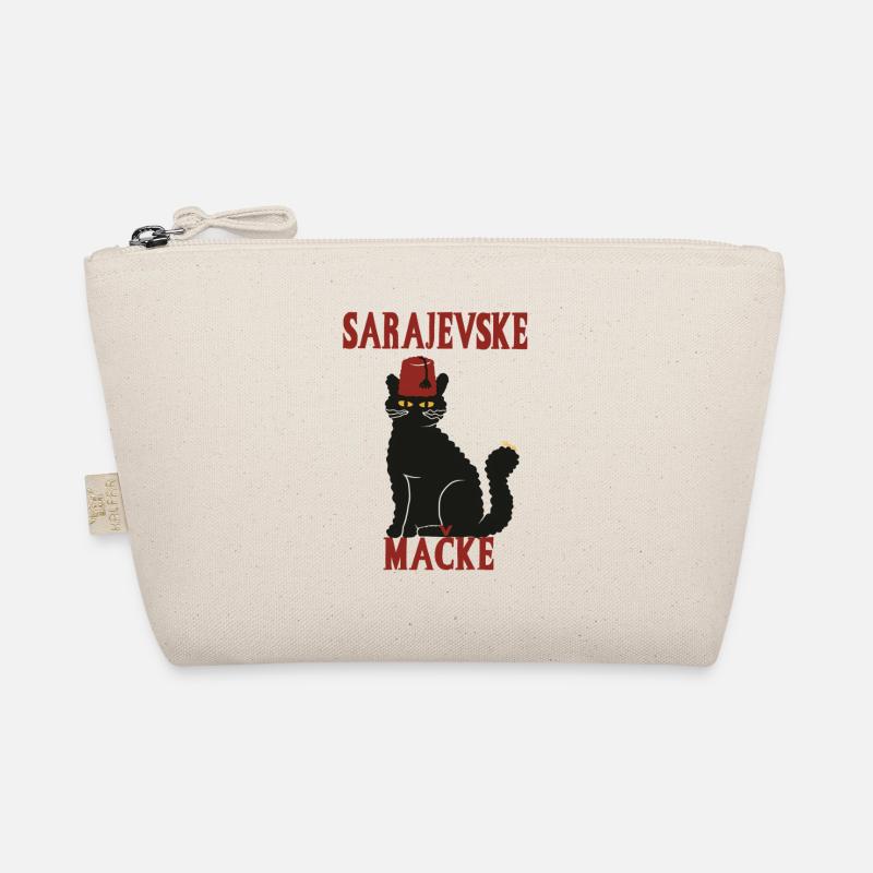 Katze Sarajevo Fez Bio-Täschchen