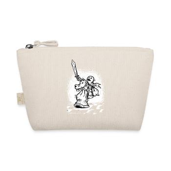 the last attack - pawn riding chess knight - Organic Pouch - nature - Front