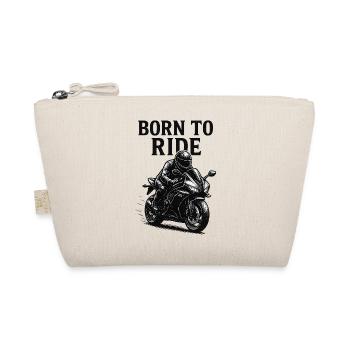 Born to Ride - Bio-Täschchen - Natur - Vorne