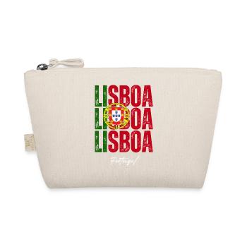 Lisbon Portugal, souvenir of Lisbon - Organic Pouch - nature - Front
