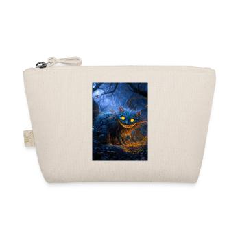 Chat bleu du Cheshire au clair de lune - Trousse biologique - nature - Devant