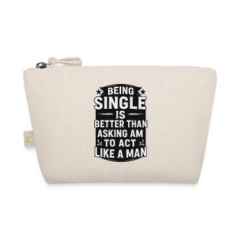 Citation audacieuse de vie unique motivante - Trousse biologique - nature - Devant
