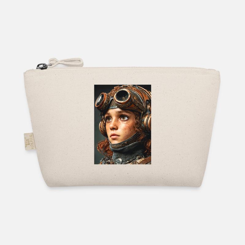 Goggles Gaze Steampunk Scout Organic Pouch
