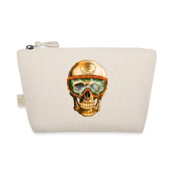 Adrenaline Skull - Organic Pouch - nature - Front