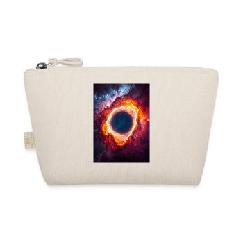 Celestial Ring Nebula Glow - Organic Pouch - nature - Front