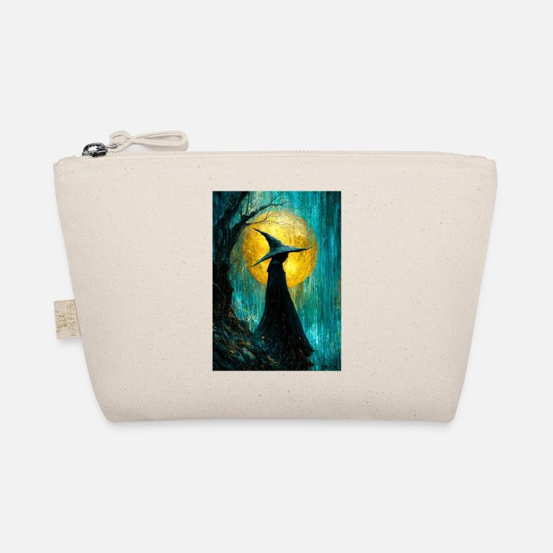 Moonlit Witch in Sunlit Grove Organic Pouch
