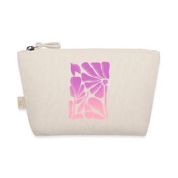 Flower power dégradé rose - Trousse biologique - nature - Devant