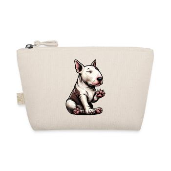 Miniature Bull Terrier Bully Bull Terrier Owner - Organic Pouch - nature - Front
