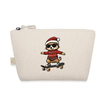 Suricate Noël Drôle - Trousse biologique - nature - Devant