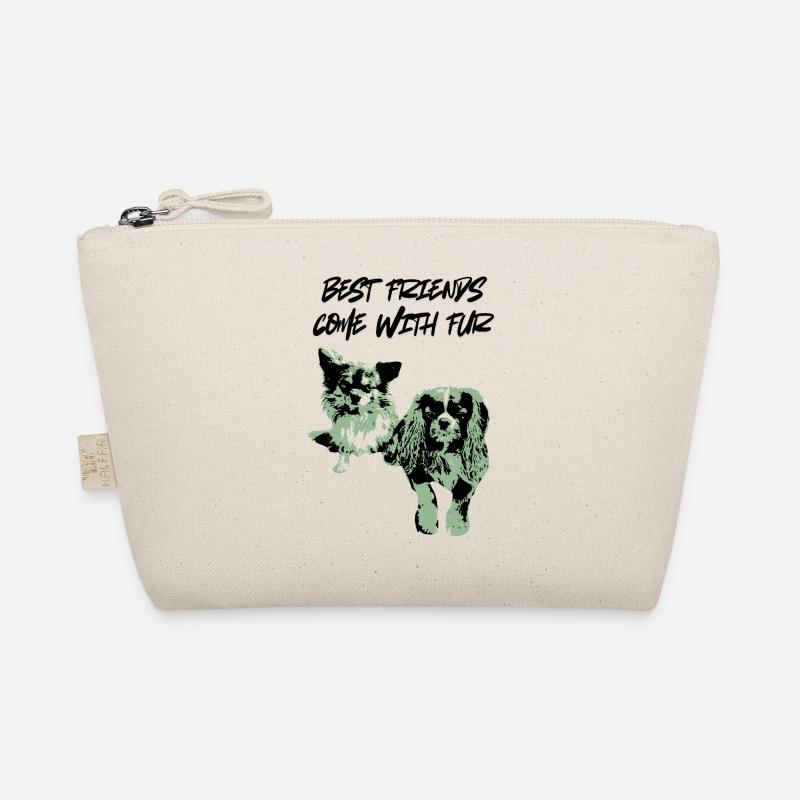 Mint Duo Pet Silhouette Organic Pouch