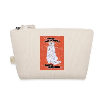 ALWAYS WATCHING, ALWAYS JUDGING - Organic Pouch - nature - Front