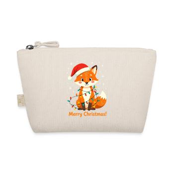 Chemise de Noël Renard Noël Joyeux Noël - Trousse biologique - nature - Devant