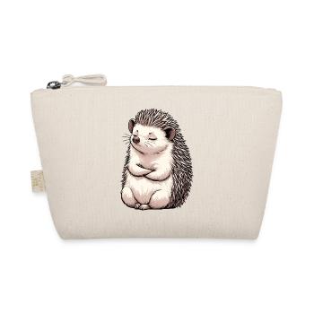 Hedgehog Hedgehog Lover Hedgehog Owner Hedgehog Keeper Stinger - Organic Pouch - nature - Front
