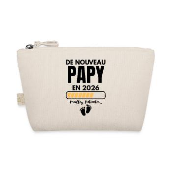 De Nouveau Papy en 2026 Veuillez Patienter - Trousse biologique - nature - Devant