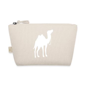 Camel T-shirt Gift - Organic Pouch - nature - Front
