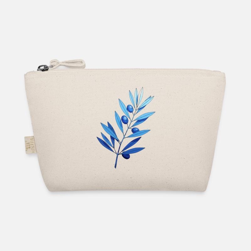 Succursale | Branches de feuilles bleues avec des myrtilles Trousse biologique