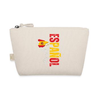 Spanish Pride, vertical design - Organic Pouch - nature - Front