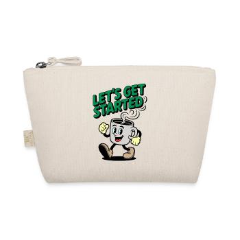 Commençons Motif du café - Trousse biologique - nature - Devant