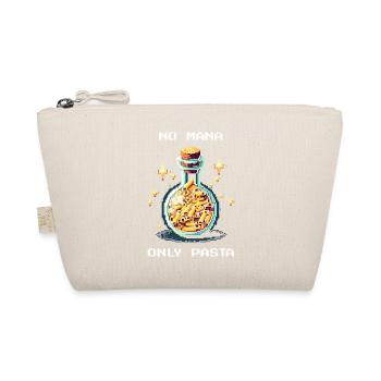 No Mana | Only Pasta Prepping Humor - Organic Pouch - nature - Front