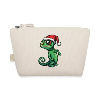 Noël caméléon - Trousse biologique - nature - Devant